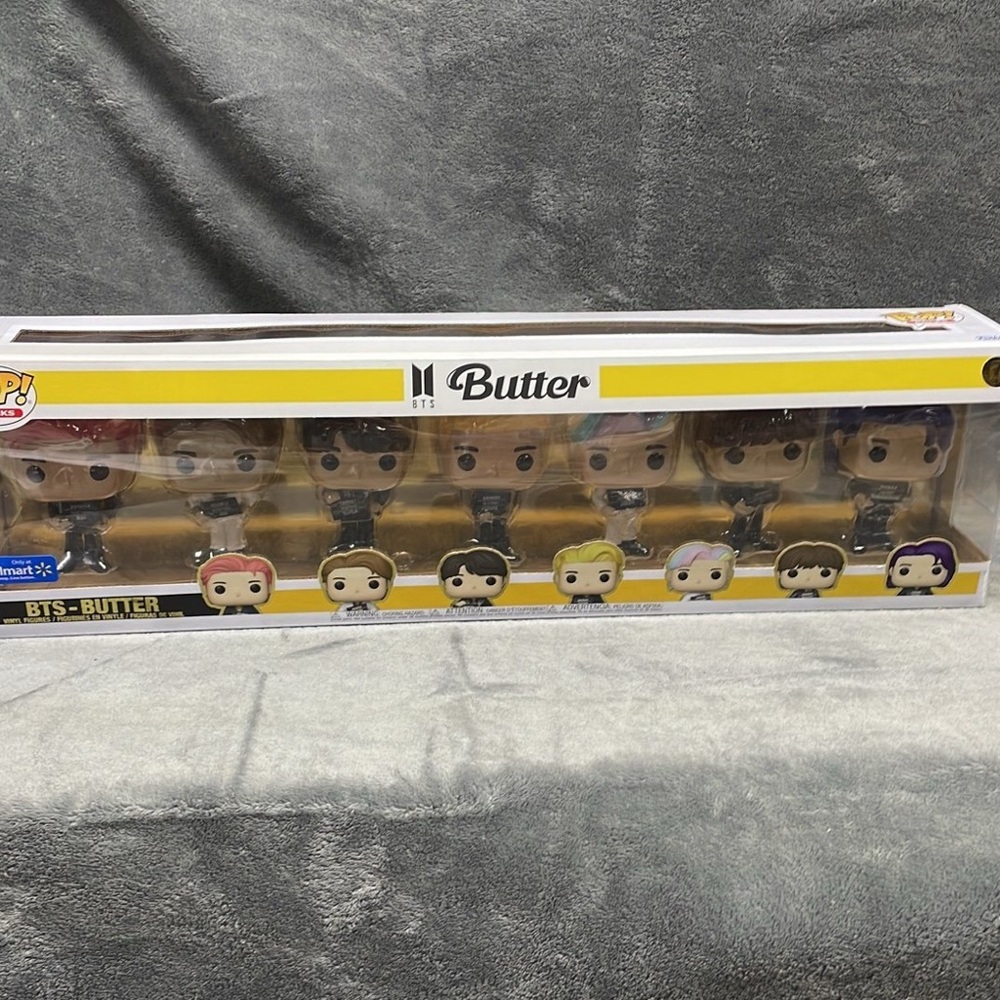 Funko Pop! Rocks: BTS - Butter - 7pk (Walmart Exclusive)
